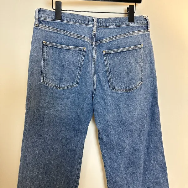 AGOLDE Harper Relaxed Straight Leg Jeans in Wash Forum Size US 31 - Image 8