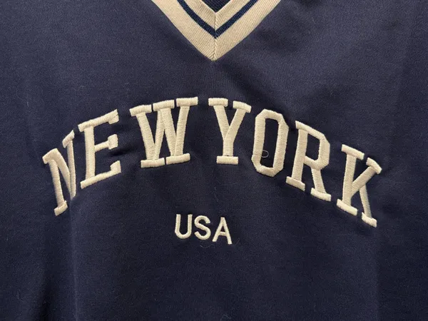 Navy Sweatshirt Blue Size L - Image 3