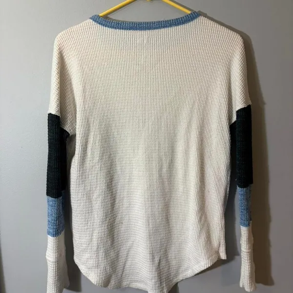 so‎ waffle knit sweater - Image 3