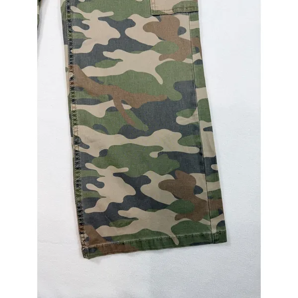 No Boundaries Women's XXS 00 Camo Cargo Wide Leg High Rise Pants NWT - Image 15