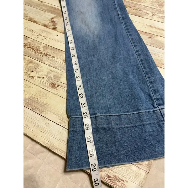 Pistola Denim Overalls Women's Size 28 Petite Medium Wash Bibs Anthropologie - Image 7