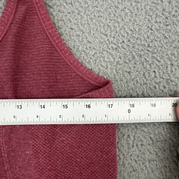 Lululemon Swiftly Tech Tank Top Pink Athletic Athleisure‎ Gym Workout Women's 10 - Image 5
