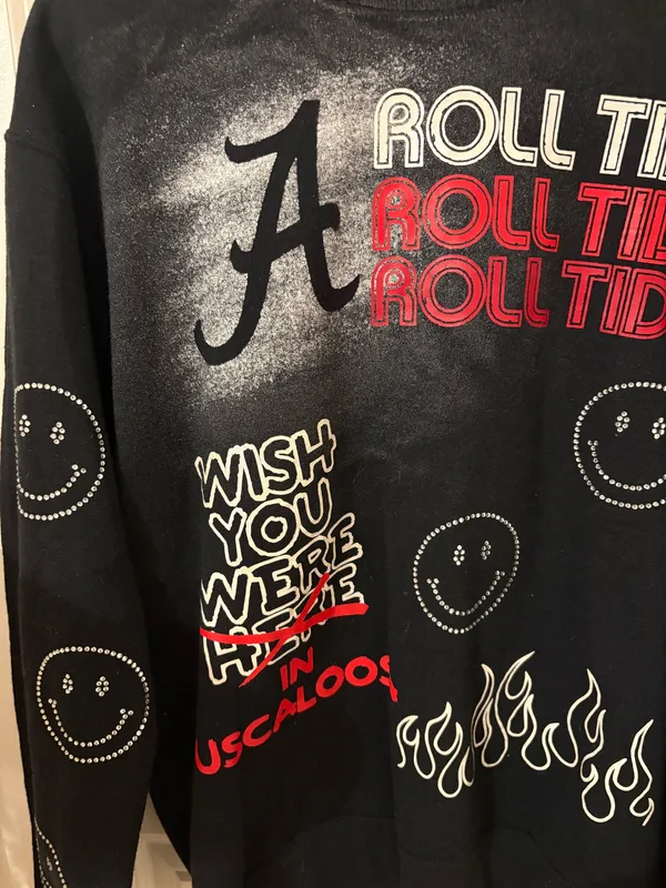 API The Label Alabama Sweatshirt Black - Image 3