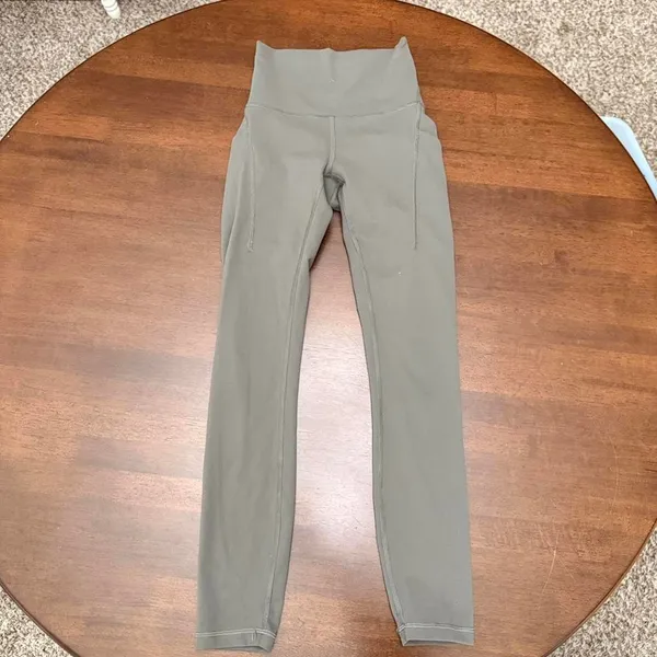 Lululemon Green Leggings - XXS - Image 3