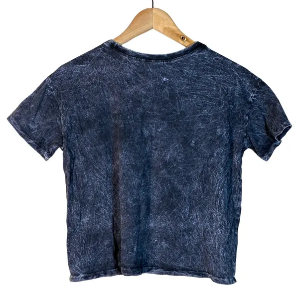 ProBlue California West Coast Eagle Acid Wash Graphic Tee Gray Grunge Size M - Image 4