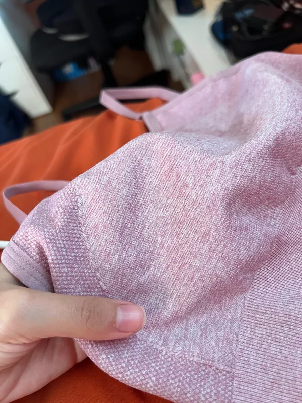 Pink Gymshark Sports Bra - Image 4
