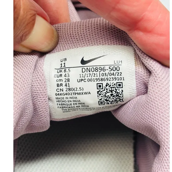 Women's Nike Air Max Bella TR 5 'Plum Fog' DN0896 500 Size 11 - Image 11