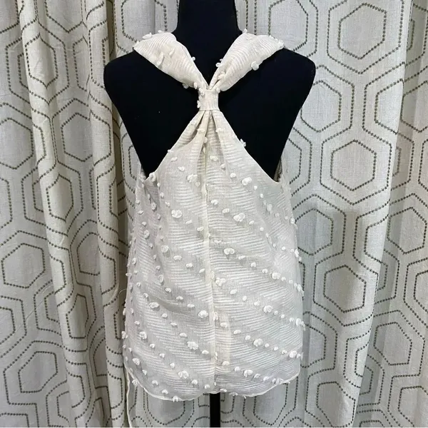 Entro Cream Racerback Tank Small - Image 3