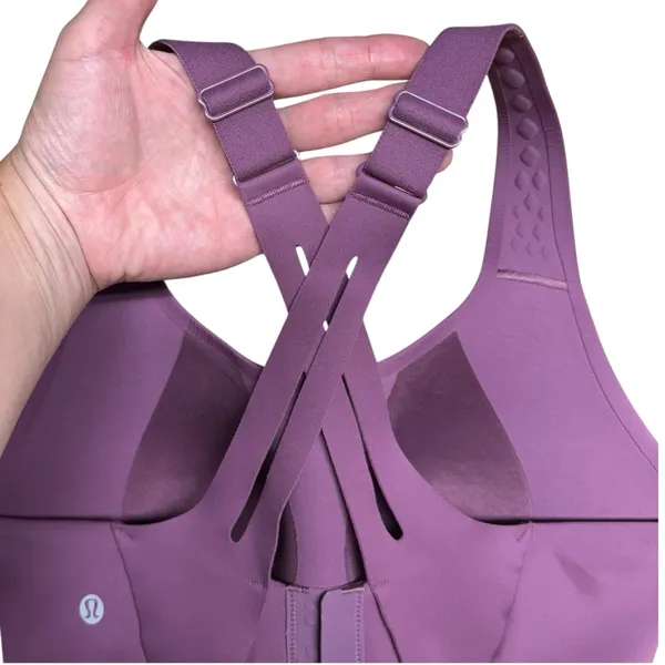 Lululemon Air support Bra 32DD Crossback Adjustable High Impact Running Gym - Image 9