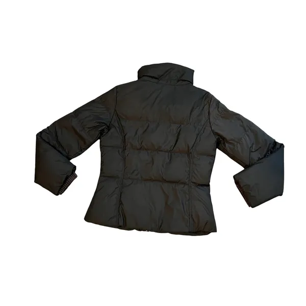 Levis Womens Black Puffer Jacket  Quilted Down Fill Coat Medium - Image 2