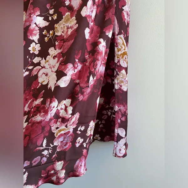Free People Intimately Sweet Talker Floral Midi Skirt Size Medium - Image 4