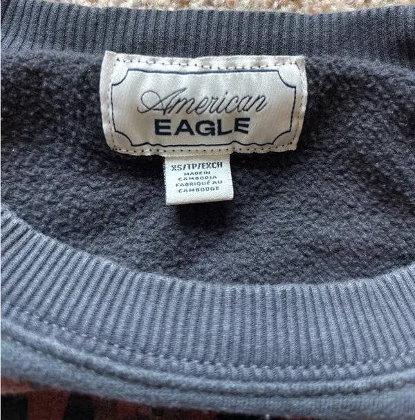 American Eagle Budweiser Sweatshirt Holiday - Image 2