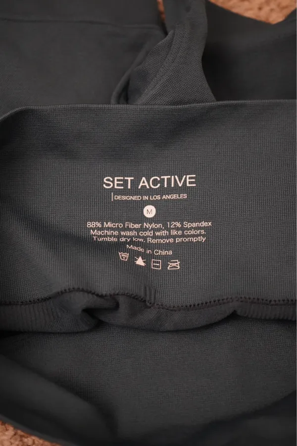 Set Active Sculpt Flex Tank Top Bra, Biker Shorts, and Leggings - Image 7