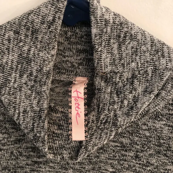 Crop top sweater set Gray - Image 2