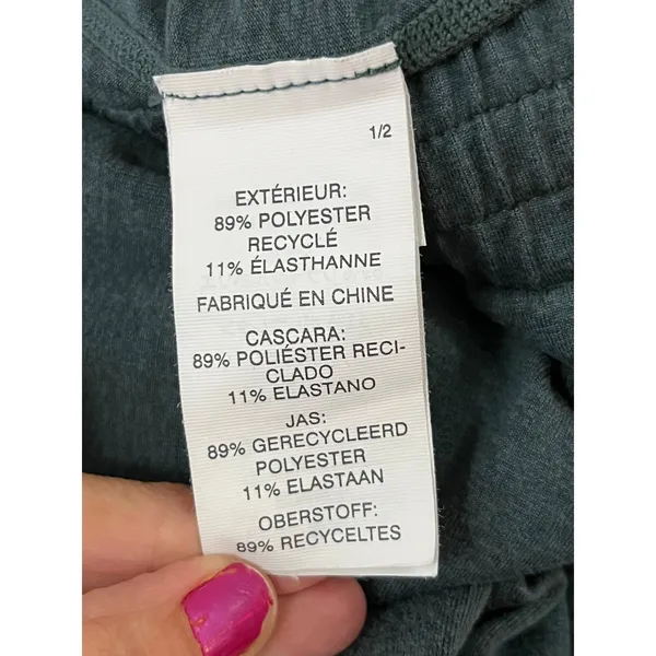 Vuori Boyfriend Jogger Pants Stone Heather Blue Size Small Athleisure - Image 6
