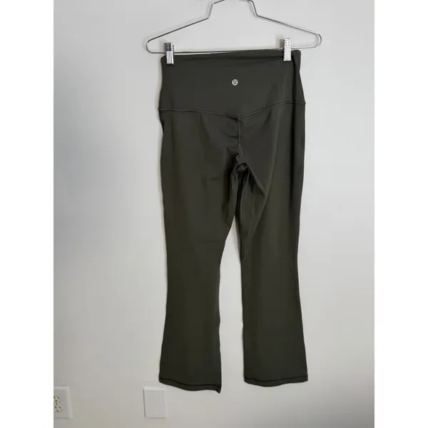 Lululemon Align High-Rise Mini-Flared Pant 28" Green size 8 - Image 2