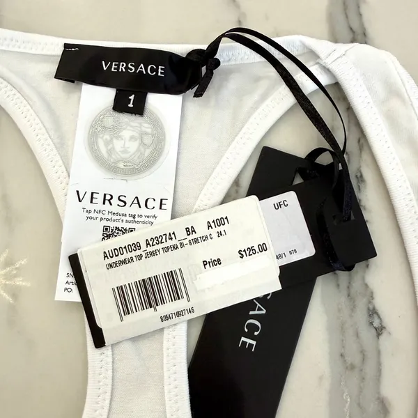 Versace Racerback Bralette - Image 4