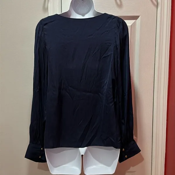 Lilly Pulitzer The Maisel Blue Top‎ Size S - Image 8