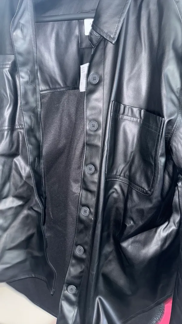 American Eagle Thin Leather Jacket - Image 6