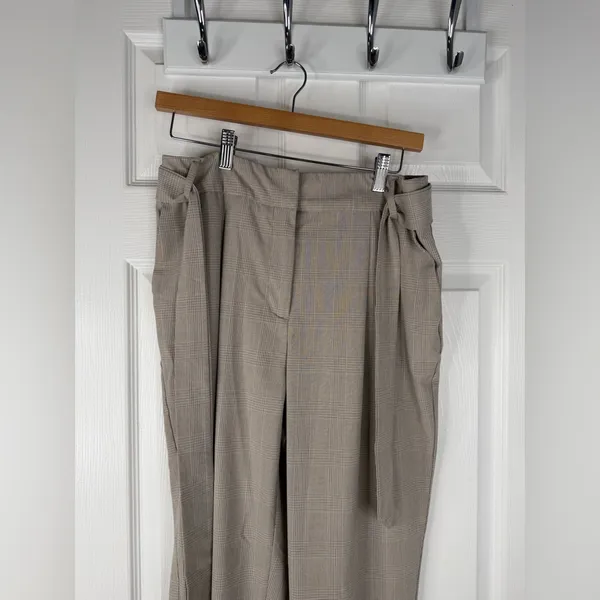 Sz 8 Maison d’ Amelie Plaid Trousers NWOT $150 MSRP - Image 3