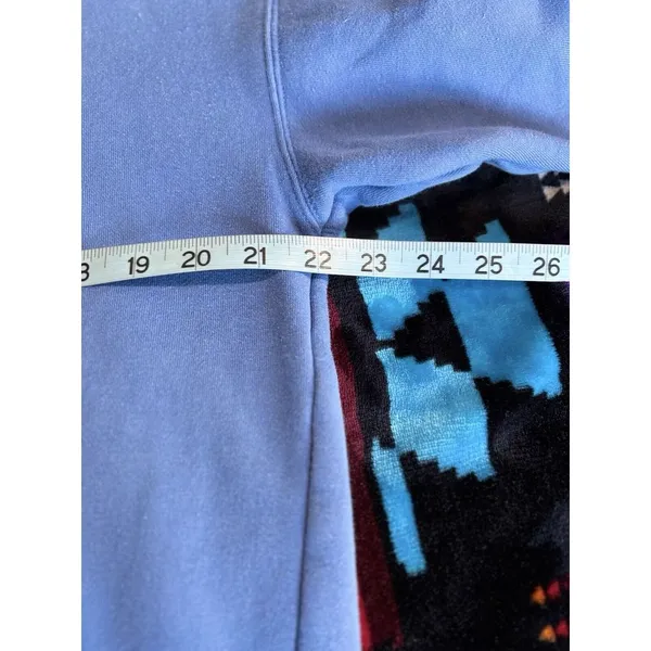 Mickey Inc Blue/Gold "Walt Disney World" Long‎ Sleeve Crew Size S/M Embroidered - Image 7