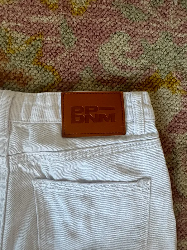 Princess Polly White Wide Leg Jeans - Image 3