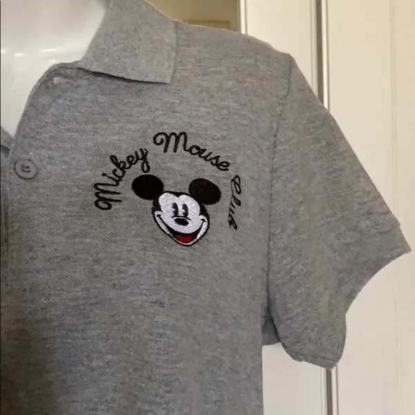 Disney NWT Mickey Mouse Embroidered Crop Top - Image 3