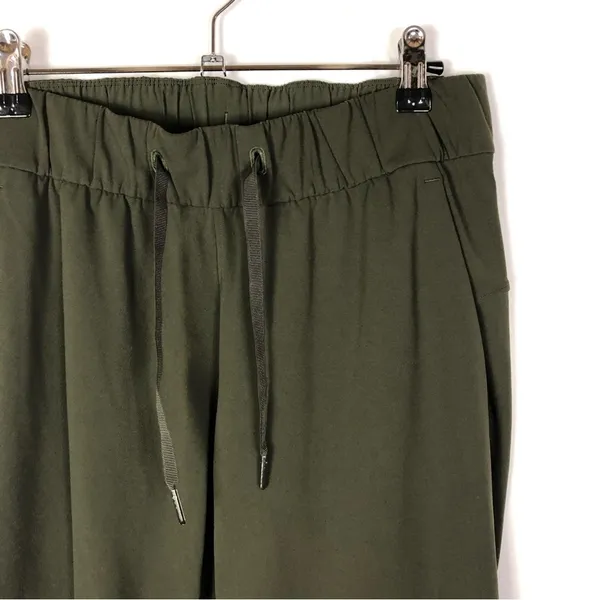 Lululemon On‎ The Fly Dark Olive Straight Leg Athletic Pants 4 - Image 5