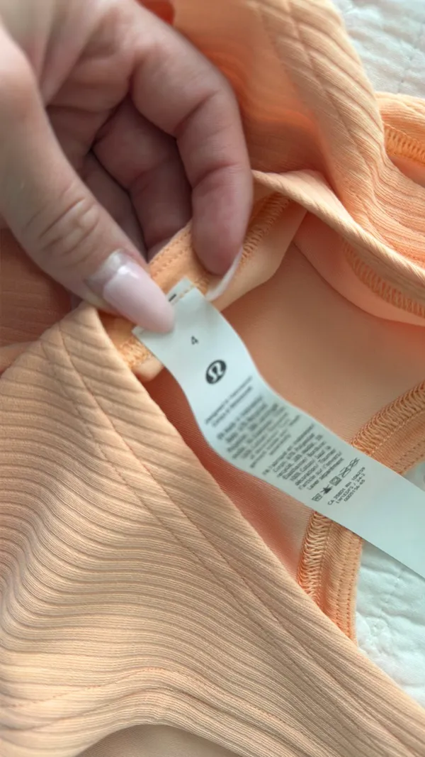 Ribbed Softstreme Lululemon Tank - Image 2