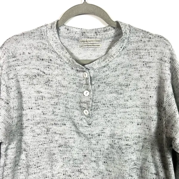 Urban‎ outfitters gray thermal top - Image 2