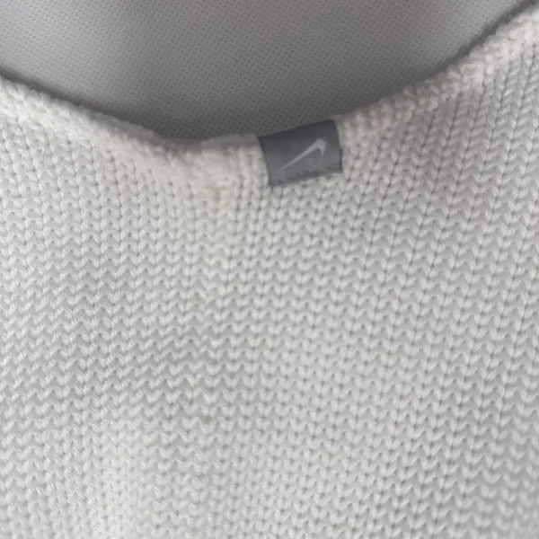 Nike Golf Beanie Pom Ear Flaps White Lined Women’s One Size Ski Snow Warm - Image 2