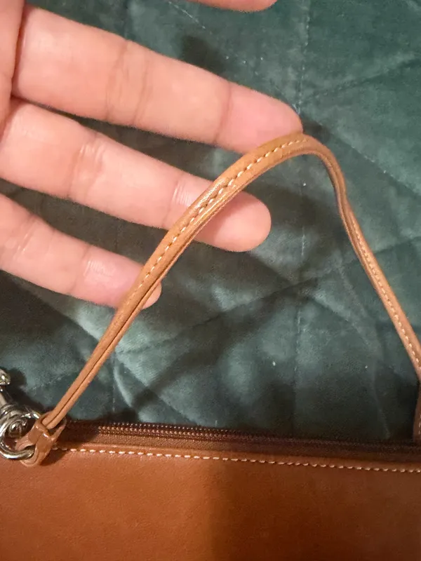 Vintage Coach Wristlet Leather - Image 3