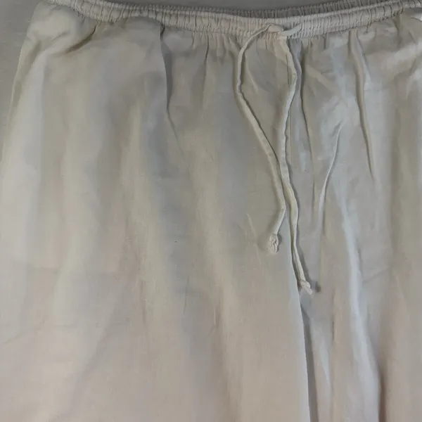 Wild‎ Fable Plus 1X Linen Blend Wide Leg Pants Relaxed Baggy Resort Boho Women’s - Image 4
