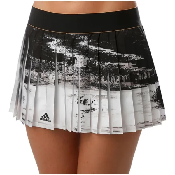 Adidas New York Skirt Black White Medium - Image 2