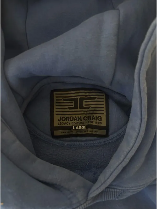 Oversized Hoodie Blue Size L - Image 3