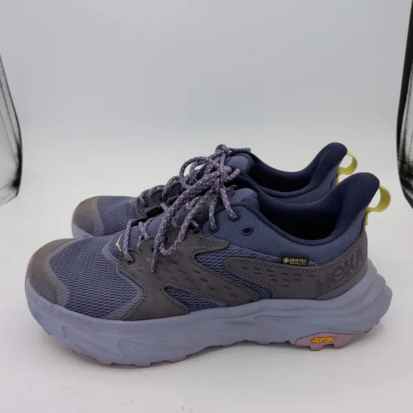 Hoka One One Anacapa 2 Low GTX Women 10B Blue Grey Purple Hiking Shoes 1142830 - Image 2