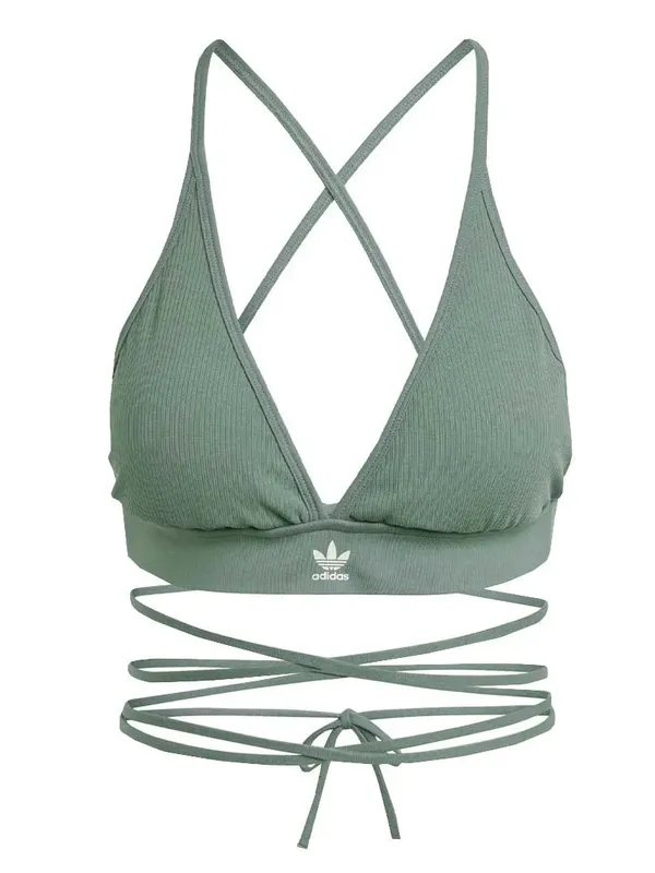 Adidas‎ Bralette Strappy Cross Back Green NWT XL - Image 3