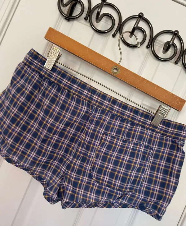 Hollister Y2K Plaid Pajama Shorts - Image 7