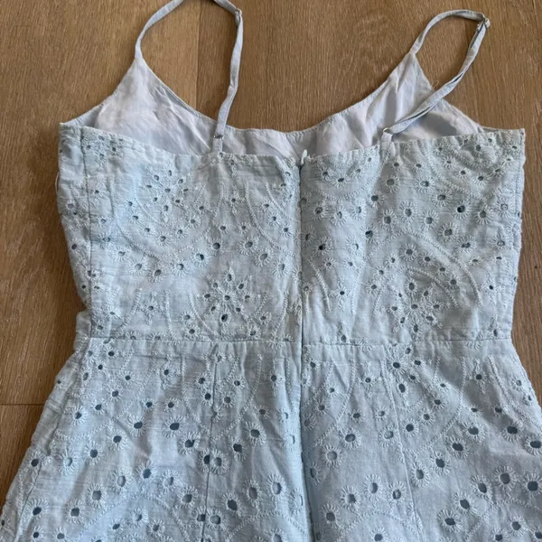 Lulus Light Blue Eyelet Lace Dress - Image 7