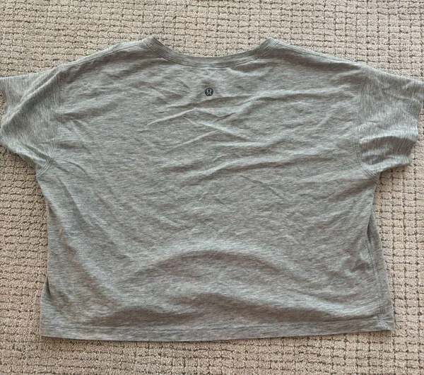 Lululemon Cates Crop Tee - Image 2