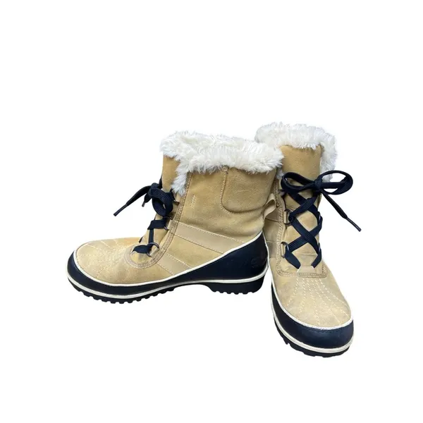 Sorel Womens Carnival Winter Boots Faux Fur Lined Size 8.5 SKU 9286 - Image 2