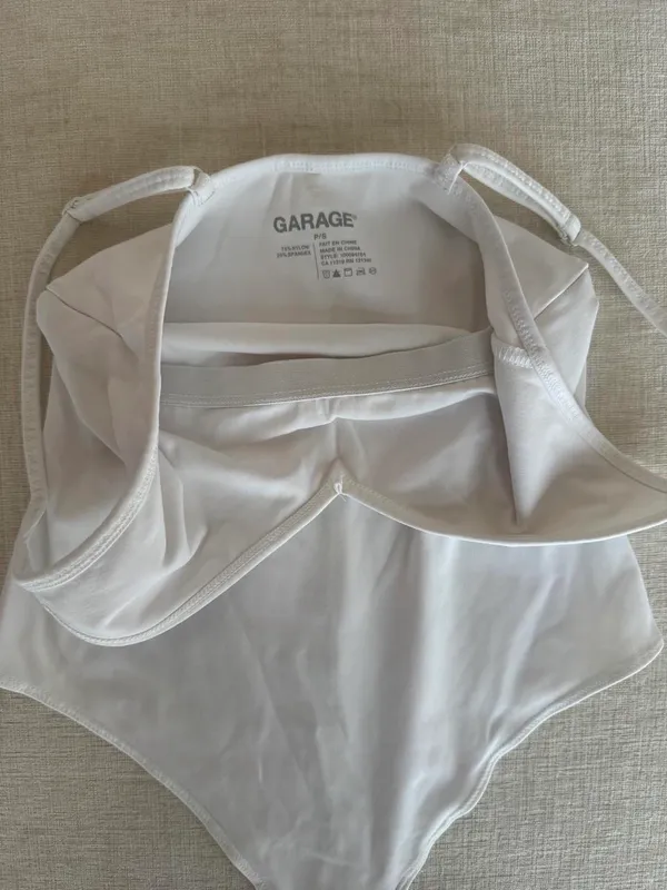 Garage White Bodysuit - Image 5