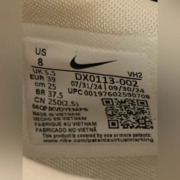Nike WOMEN'S NIKE AIR MAX EXCEE SNEAKERS size 8 NEW DX0113-002 NNT - Image 10