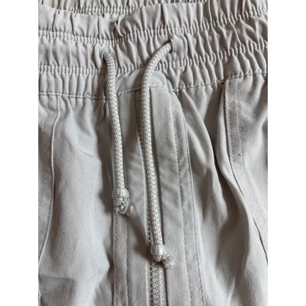 Athleta Skirt 8 Tan Activewear Hiking Utility Gorpcore Drawstring Zip Front - Image 3