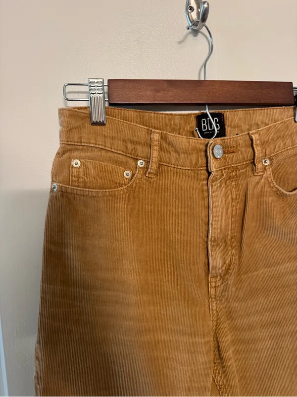 BDG Urban Outfitters Corduroy Slim Straight - Brown/Camel - Image 4