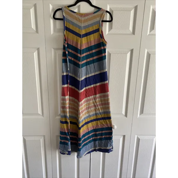 Anthropologie Saturday Sunday Stripe Midi Dress‎ Womens Size Small Boho Knit - Image 5