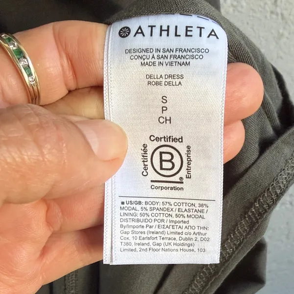 Athleta Della Dress gray Midi Dress - Image 4