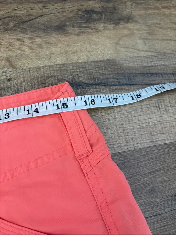 Athleta Cargo Athletic Shorts Watermelon Color Women’s - Image 5