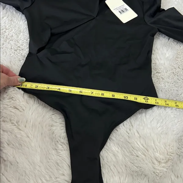 Peppermayo Special Affair Long Sleeve Black Bodysuit - Image 11