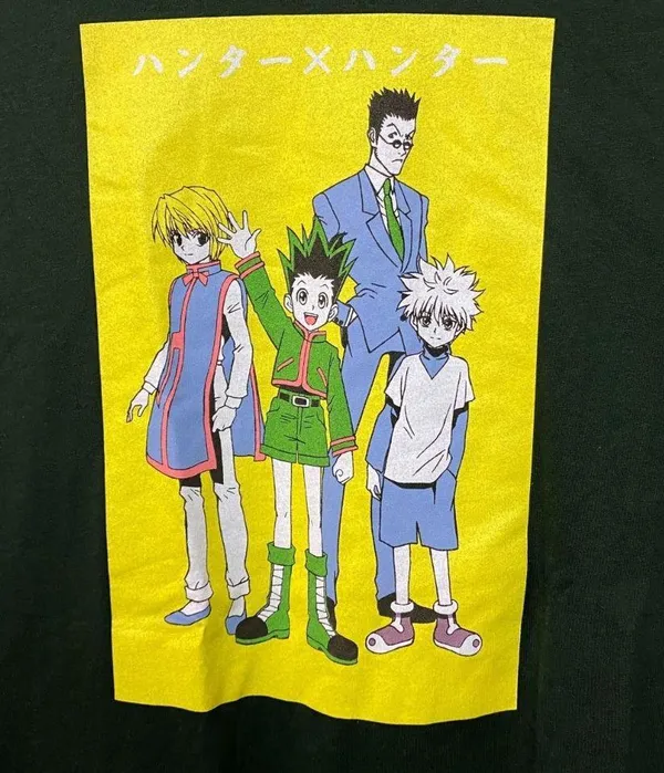 Hunter x Hunter Green anime Tshirt size Extra Large - Image 3